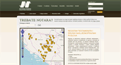 Desktop Screenshot of notaribih.ba